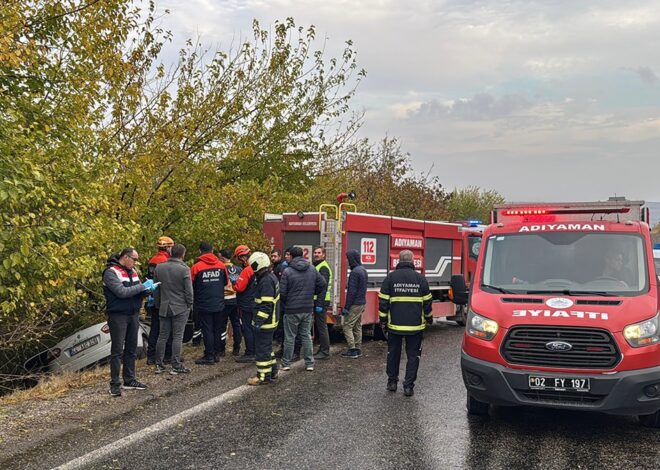 Adıyaman’da feci kaza: 3 ölü